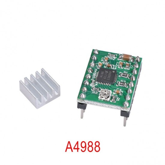 Ovladač krokového motoru A4988 35V + chladič driver step motor