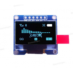 Arduino LCD OLED Displej 128×64 SPI