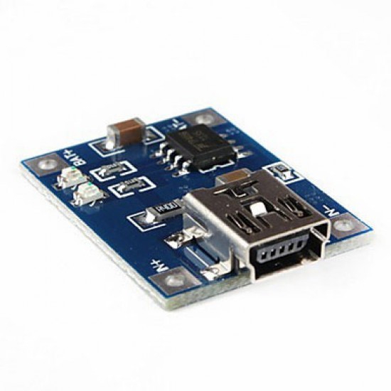 TP4056 Řadič nabíjení Li-Ion baterií mini-USB