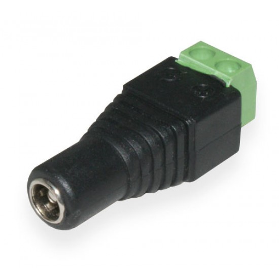 Napájecí konektor 5,5/2,1 M s svorkami pro kabel